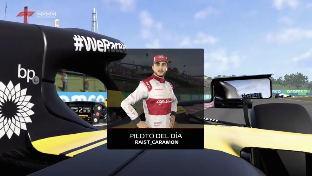 FrikkiC's tweet photo. Resultados de clasificación y carrera del GP de Hungría 🇭🇺
Piloto del día Raist_Caramon
——————————
#f12020 #f12020ps4 #f1 #ps4 #codemasters #f1racing #formula12020 #formula1 #playstation #playstation4 #virtualreality #andorra #frikkichampionship #frikkichampionshiptemp22 https://t.co/Av5tIyo7PF