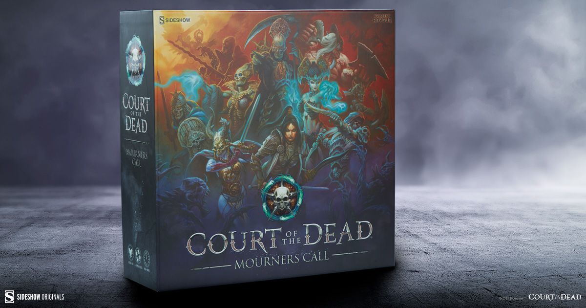 collectsideshow's tweet photo. Put your gaming prowess to the test with Court of the Dead: Mourners Call!

https://t.co/lTxefzHIQ4

@ProjectRaygun #CourtOfTheDeadDay #CourtOfTheDead #MournersCall #ProjectRaygun #SideshowCollectibles #Sideshow #TabletopGaming #COTD #RiseConquerRule https://t.co/ZdH3jZnWVF
