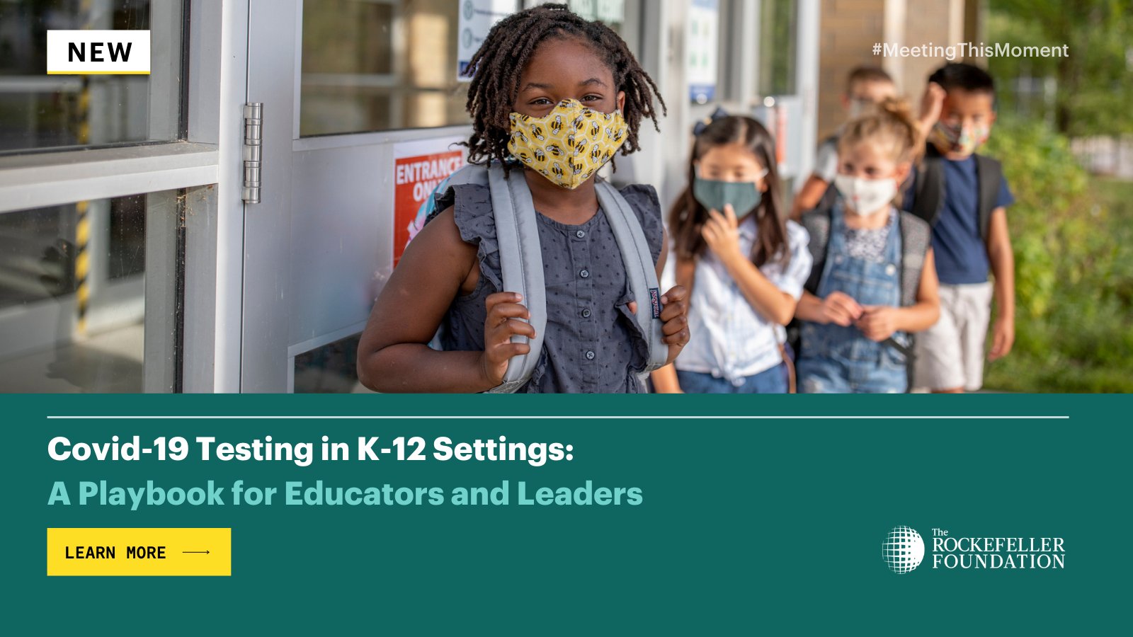 The Rockefeller Foundation on Twitter: "Our K-12 Testing Playbook is  informed by experiences from 90+ school district & public health leaders.  This guidance can help practitioners on the ground address everyday  realities
