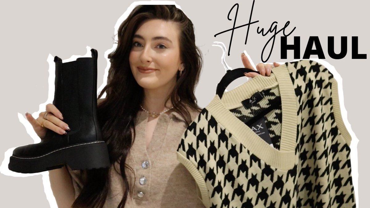 I just put a new YouTube video live - it’s a big lockdown haul!

Watch here: youtu.be/t0tRByBnqqY

X