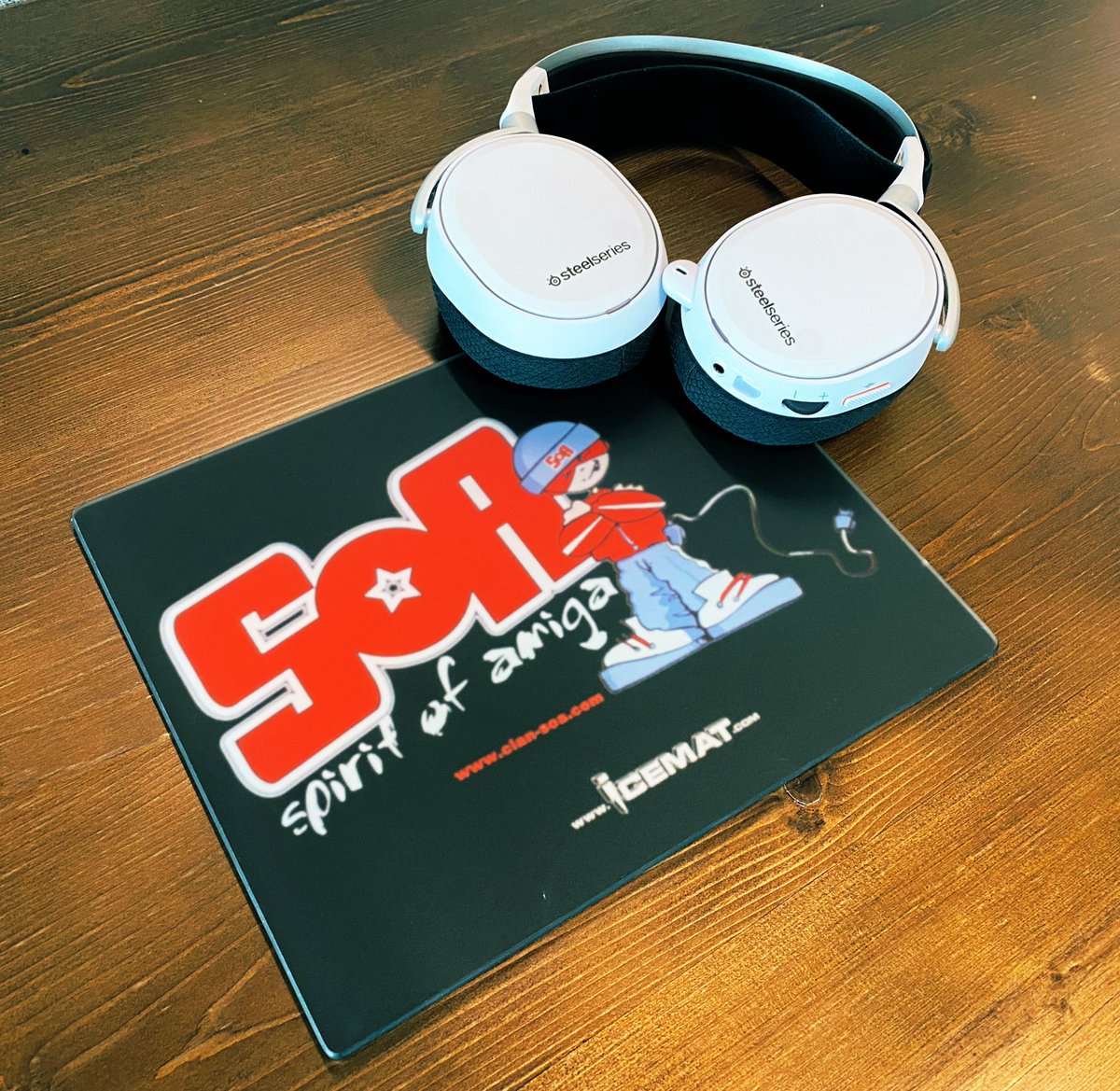 SteelSeries on Twitter "ORIGINAL ICEMAT GIVEAWAY... yes, the mousepad