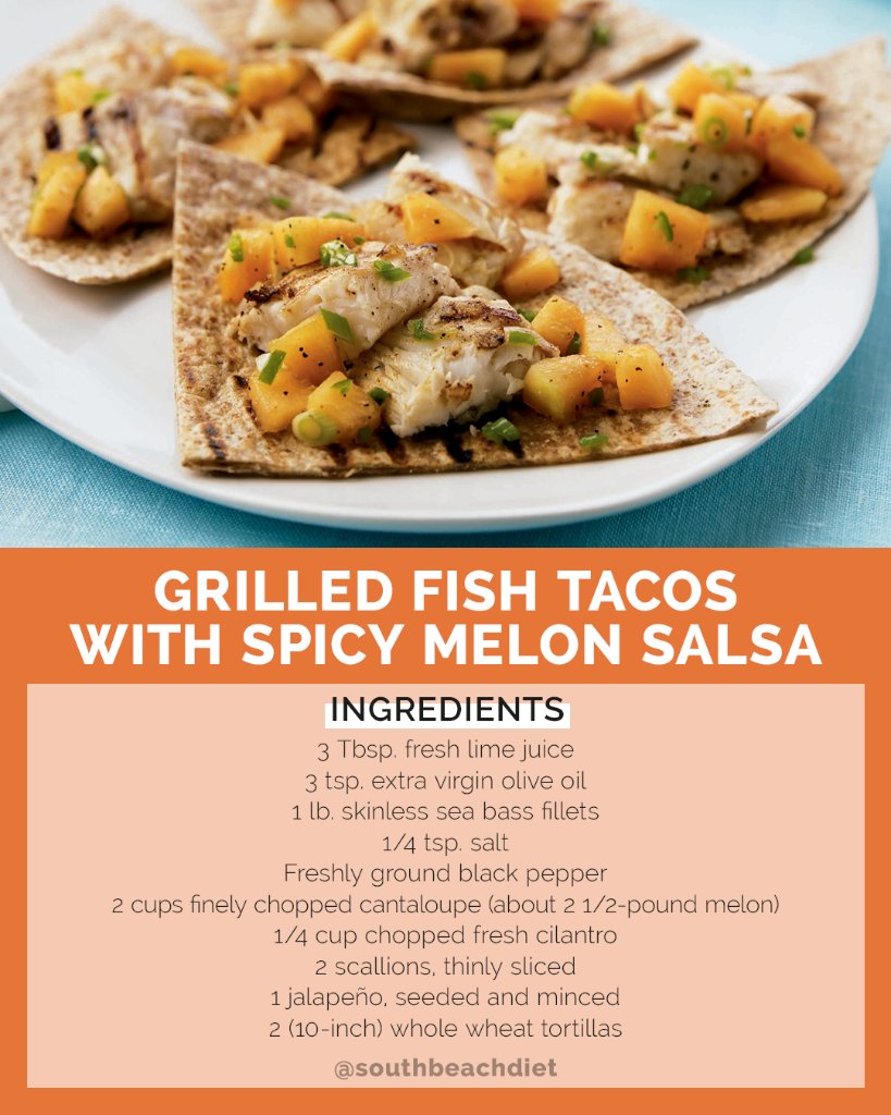 Talk about a fresh catch. These sweet and spicy tacos bring garden and ocean together. sbdlife.co/6019Hi6w3