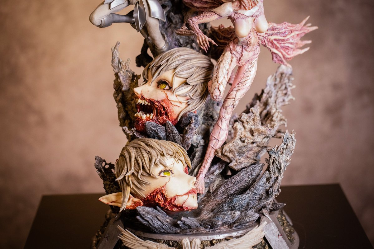 Figurama1's tweet photo. ⚔️Teresa vs. Priscilla Elite Exclusive Statue - Prototype Reveal!⚔️
Preorders open February 27th at 11:00pm JST: https://t.co/UK07Qt56dM
テレサ vs プリシラ
予約販売開始！
2/27 (土) 23:00時
#フィギュア #予約販売 #FiguramaCollectors #animestatue #manga #Claymore #claymoremanga https://t.co/c6aLWFJ73D