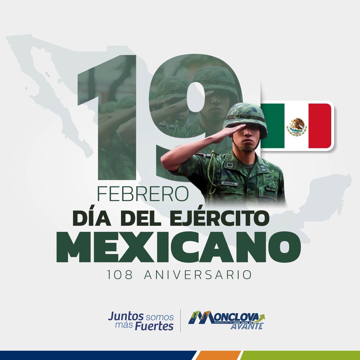 alfredoparedesm's tweet photo. Todo mi reconocimiento y agradecimiento a las mujeres y hombres que con esfuerzo, lealtad, honor y valentía trabajan y arriesgan su vida para salvaguardar la de todos ¡Gracias! 🔹 #108Aniversario #EjércitoMexicano🇲🇽 https://t.co/SL5yMxlrKv
