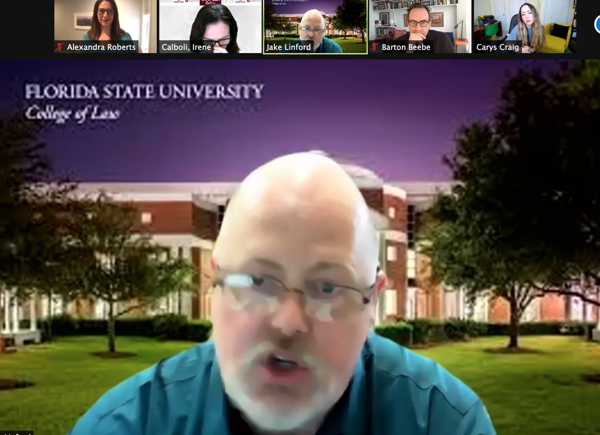lexlanham's tweet photo. i like when @LinfordInfo &amp; @CraigCarys &amp; i all wear the same color for trademarks chat 🥰 #wipip2021 https://t.co/f7YR9wm22D