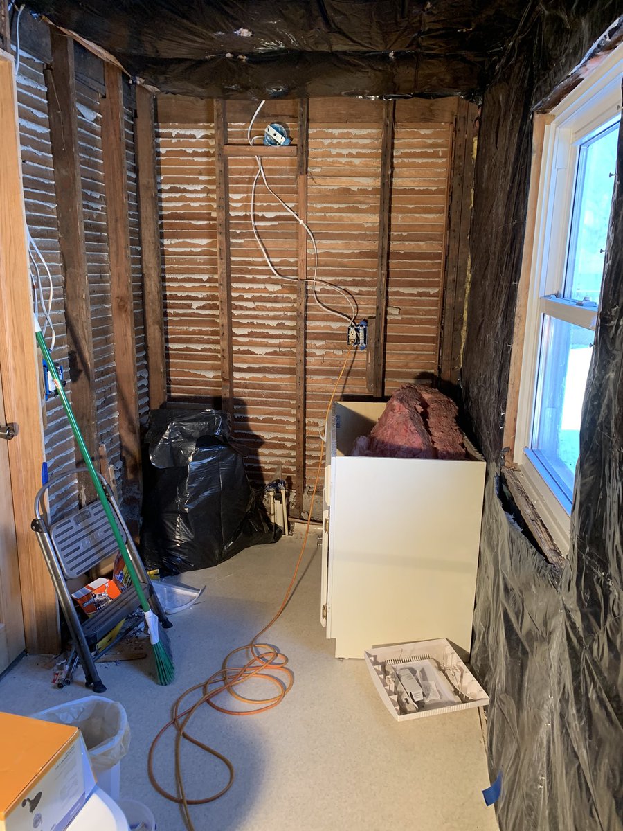bisonagronomy's tweet photo. Plase 1: Demo is almost done on bathroom remodel https://t.co/mGV9keJU2d