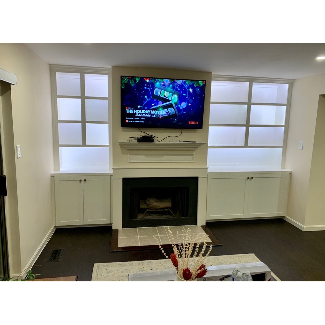 marycarpentry's tweet photo. Modern bookcases with storage and LED lights system. See the before and after! #OC17 #MarylandCarpentry #TeamMarylandCarpentry 🪚🧑🏽‍🎨 ✨ https://t.co/u6KUXBt1tJ
