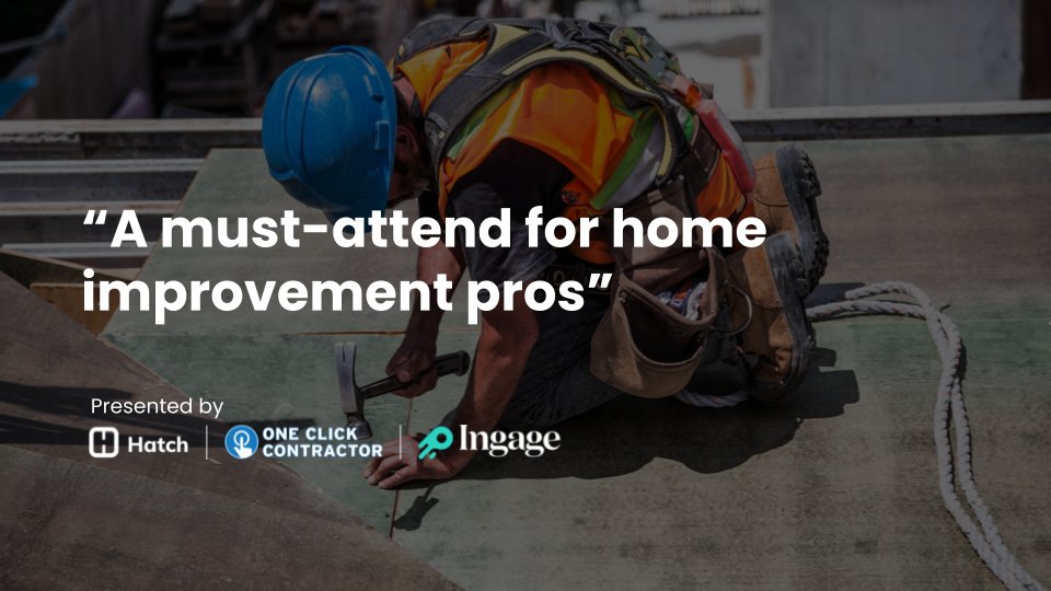 usehatchapp's tweet image. Save $50k 💸 per month WITHOUT overhauling your sales process.

Learn the strategies and tech with us + @oneclickcontr and @ingage_HQ Wednesday, February 24 @ 2:00 PM ET.

Register 👇
hubs.li/H0GYb3x0