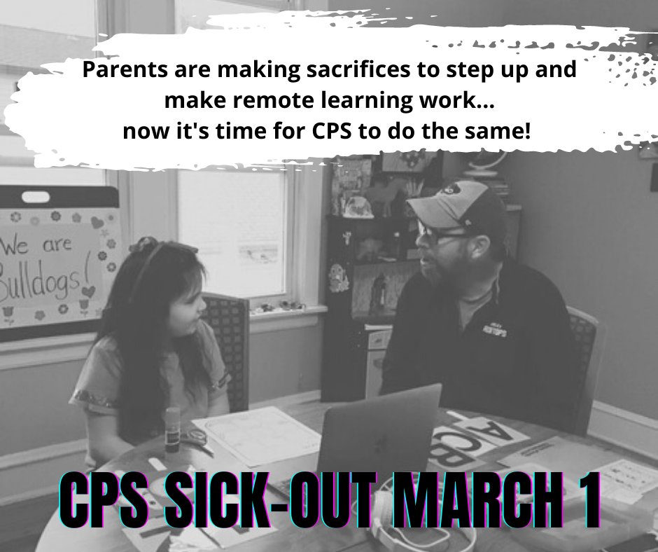 leighleighmw's tweet image. Are you grateful for CPS parents? #CPSSickOut is coming back March 1st. We demand quality education and financial support to families who need it. #WeAreCPS