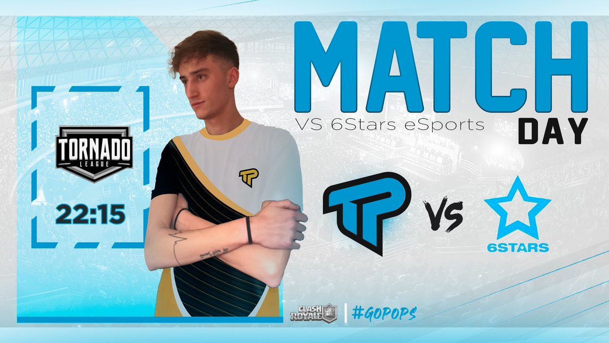 #ClashRoyale 👑

Toca poner las cartas sobre la mesa! 🎴

🏆 <a href="/LeagueTornadoES/">Tornado League</a> 
🆚 <a href="/6starsEsports/">6Stars Sports</a> 

#GoPops 🍿