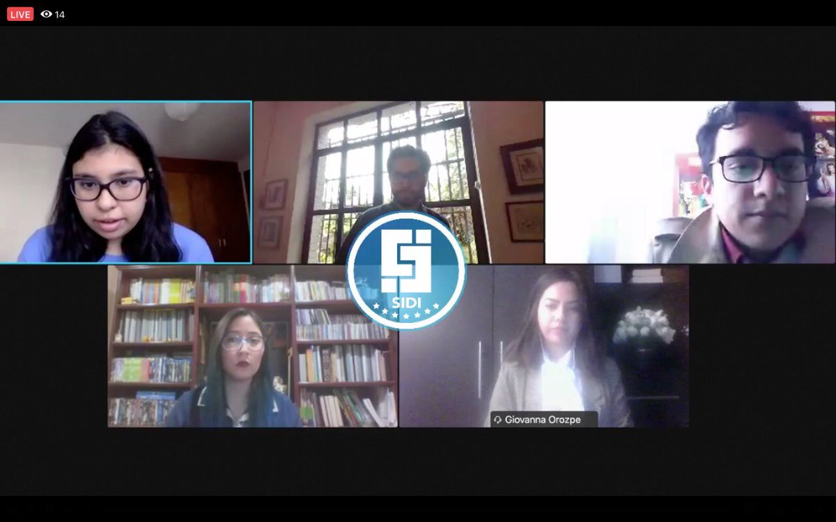 Muchas gracias por participar en nuestra mesa estudiantil, “Medio Ambiente”. Un honor contar con su colaboración: Mariana, Giovanna, Ireri, Héctor y León. 
 
Aplausos a todas y todos. 🕊👏🏻👏🏻👏🏻