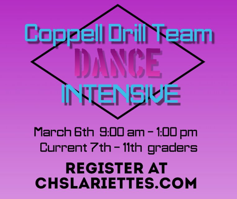 CoppellLariette's tweet photo. Spots are filling up fast! Go register NOW at https://t.co/t82d4Fnxrk https://t.co/CBTfdkiksU