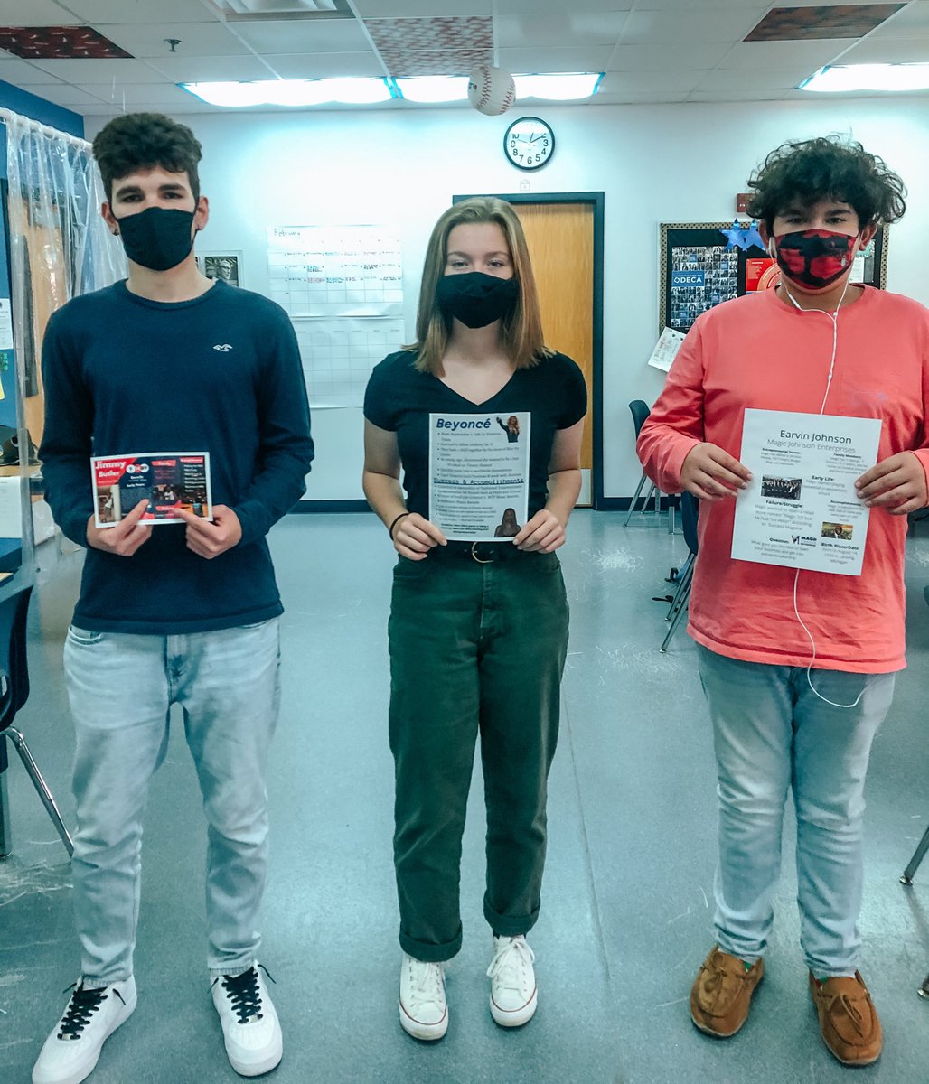 Melanie Wood (@coach_mrswood) on Twitter photo In honor of #BlackHistoryMonth marketing students researched African American entrepreneurs (of their choice) and designed informational posters!!
<a href="/Kmbarnette16/">Kate Barnette</a> <a href="/JeffReaves1/">Jeff_Reaves</a> <a href="/FlaglerCTE/">Flagler Schools CTE</a> @MHSPirateNation In honor of #BlackHistoryMonth marketing students researched African American entrepreneurs (of their choice) and designed informational posters!!
<a href="/Kmbarnette16/">Kate Barnette</a> <a href="/JeffReaves1/">Jeff_Reaves</a> <a href="/FlaglerCTE/">Flagler Schools CTE</a> @MHSPirateNation