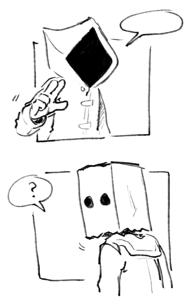 I made a VERY funny #littlenightmares2 comic, take a peek ✌️ 