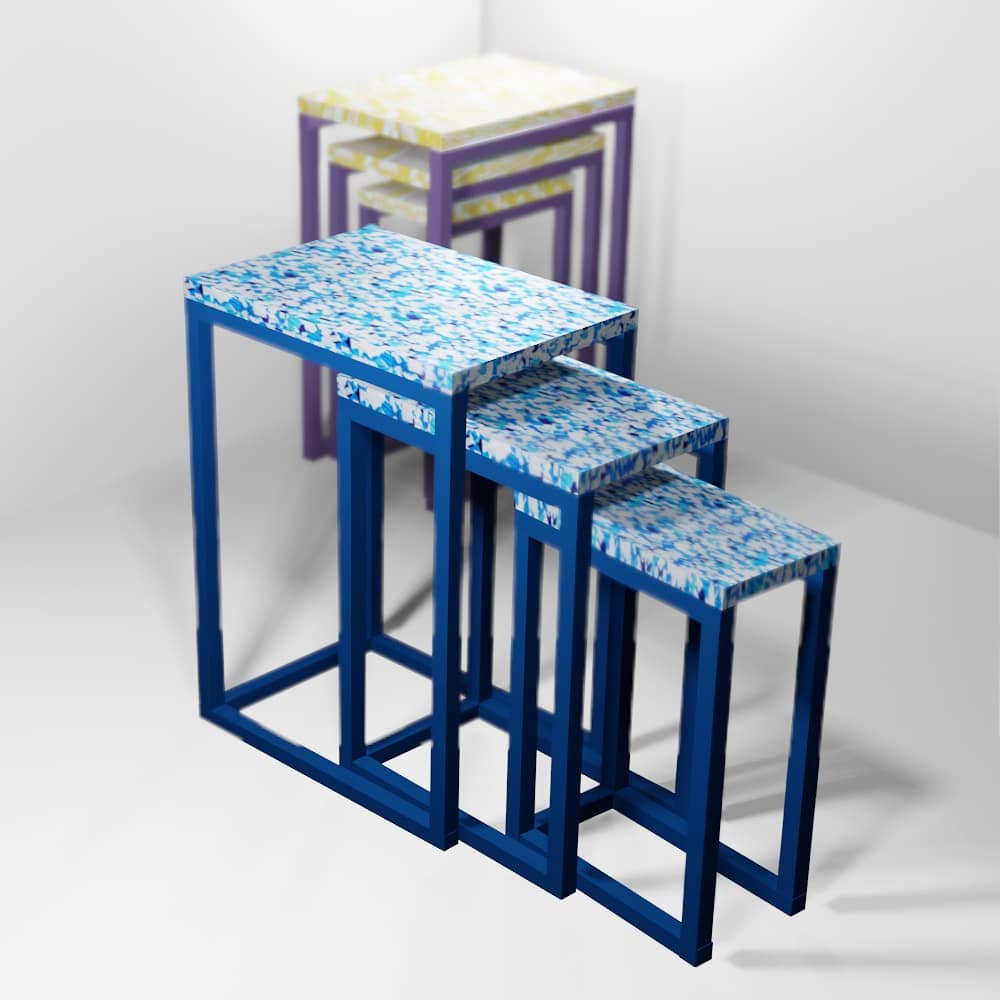 ArtisanRecycler's tweet image. Nesting with the #NextGeneration of #sustainability!

#NestingTables #colorfulhome  #sustainabledesign  #recycledmaterials #ecofriendlyproduct #sustainableliving #ecoliving #ecofamily #sustainableliving #FixPlasticRecycling