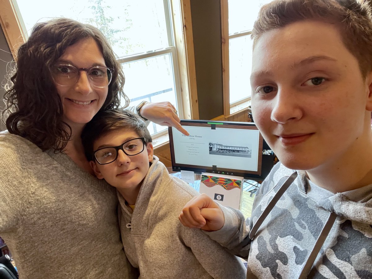 Virtual attendance means I can’t hug <a href="/davisdeette/">Andreal Deette Davis</a> 😔but I CAN bring my kids! 😁 at place.education.wisc.edu/k12-programs/b…