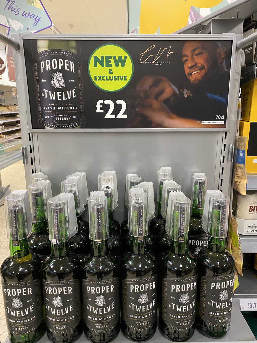 jrhLAD's tweet photo. When your stocking the shelves for our truly @TheNotoriousMMA  for buy a few bottles !!! Best whisky about !!!!!! https://t.co/7zAQ4bzwm5
