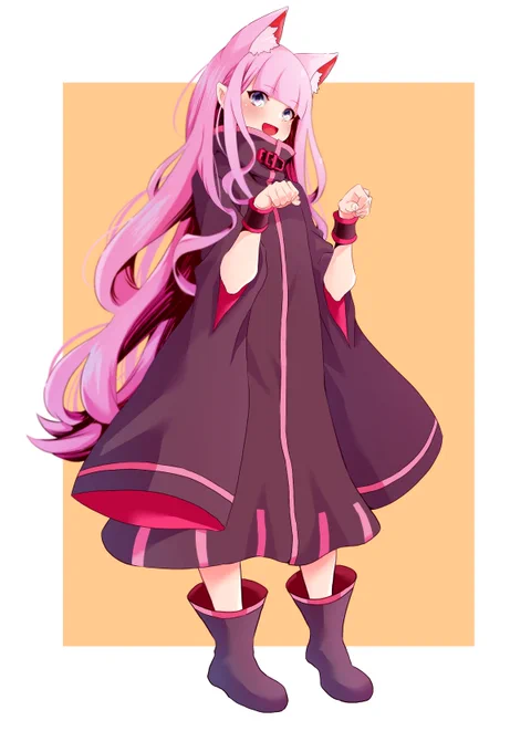 #今月描いた絵を晒そう  #リゼロ

今月前半はケモ耳リューズさん。 