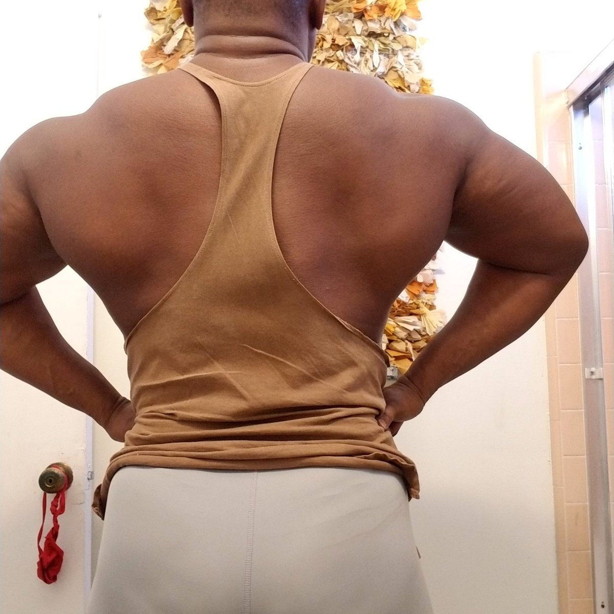 Barrymarion5's tweet photo. Its back. Hitting 235 after a long time of not doing deadlifts felt amazing.
#muscle #Bodybuilder #gear #spandex #tights #gymrat #bodybuilding #back #lats #delts #bulking #over50muscle #masterbodybuilder #musclegrowth https://t.co/Sim14tavsn