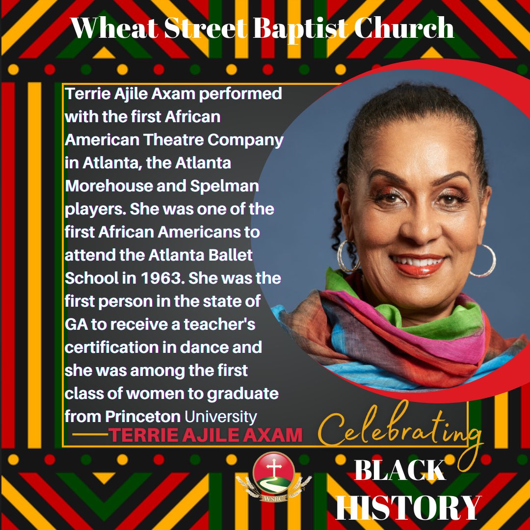 WheatStreetBC_'s tweet photo. Today we celebrate our very own Founder and Artistic Director of Total Dance Dancical Productions who is celebrating 35 years of service. This month Ms. Ajile is featured on the cover and in a featured article of the Atlanta ShowGuide. Check it out here ➡️ https://t.co/CMk90AELUv https://t.co/RIiaiuPgHf