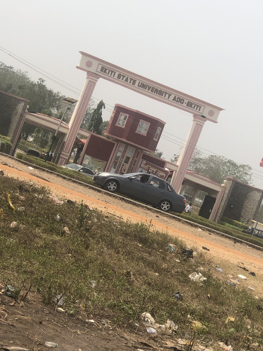 EncryptedTv's tweet photo. Welcome to great Citadel of STRESS where failing students and stressing students are there main priority ...Welcome to EKSU ...the only institution that makes MISSING SCRIPTS a perfect day in and day out activities @kfayemi EKSU students are sick and tiered #SaveEksu https://t.co/ADRtNd9tXu