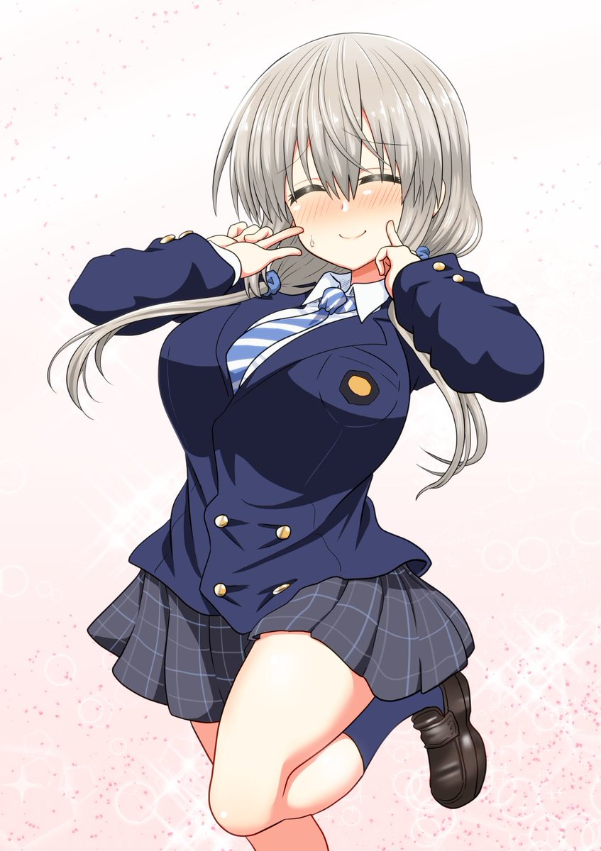 「?#宇崎ちゃん 」|丈(たけ)■最新10巻発売中のイラスト