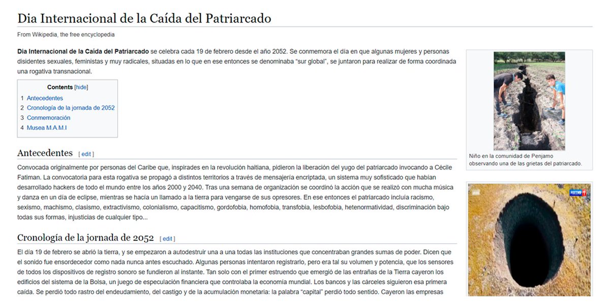 CodingRights's tweet photo. Celebramos la resistencia de nuestras ancestras en el #DiaDeLaCaidaDelPatriarcado con la apertura de la #MuseaMAMI
@luciaegana explica que recordar las formas creativas de resistencia del milenio pasado é muito importante! https://t.co/YfOZnzCT9H #HackingHate https://t.co/BQJz5spAYc