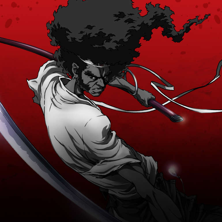 Fandom on X: Name: Afro IP: 'Afro Samurai' 💥 Uses his subconscious to  create new techniques in the middle of combat 🧠 Based on legendary black  samurai Yasuke ➡️ Wiki:   /