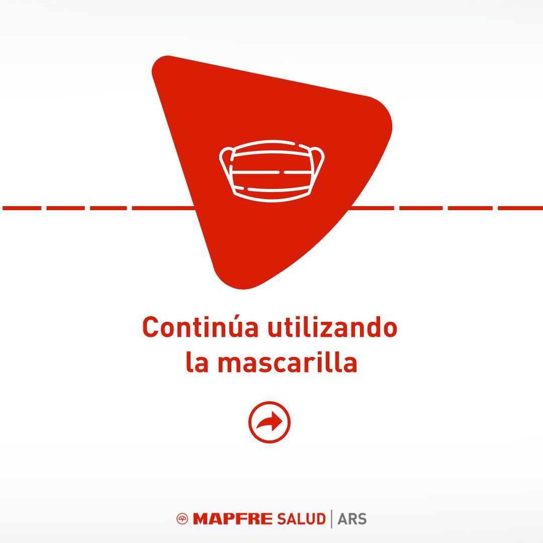 mapfresaludars's tweet photo. El COVID-19 sigue ¿porqué te detienes? Recordemos las medidas de bioseguridad siempre.

#MAPFRESaludARS #UnidosSomosMás https://t.co/e5NyuQ7doC
