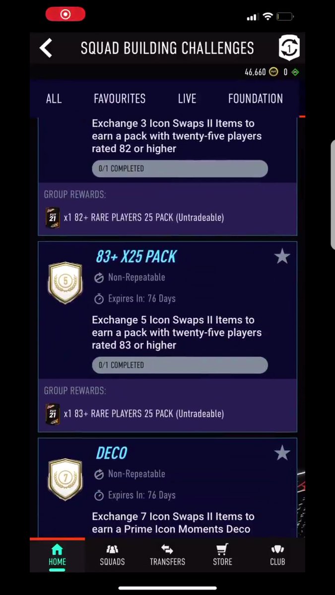 Rhysclarke2005's tweet photo. @Richaldo87Swe @EASPORTSFIFA @EAHelp It clearly says icon swaps 2 Idk what planet your on g
"Exchange 5 icon swaps II items" https://t.co/gyAlKgkvDK