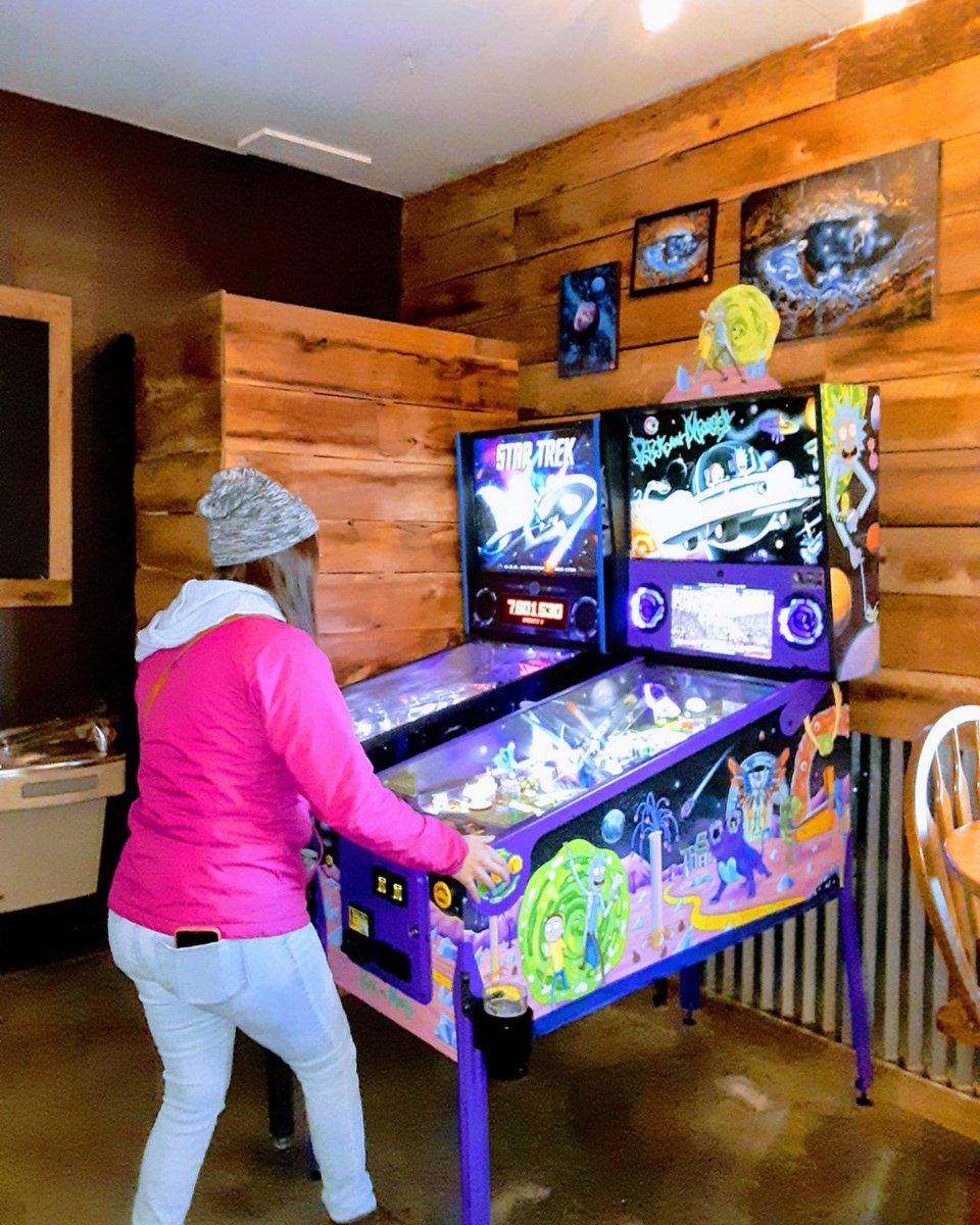 Stop by for some brews and play some pinball while you're at it! We're open til 10pm.