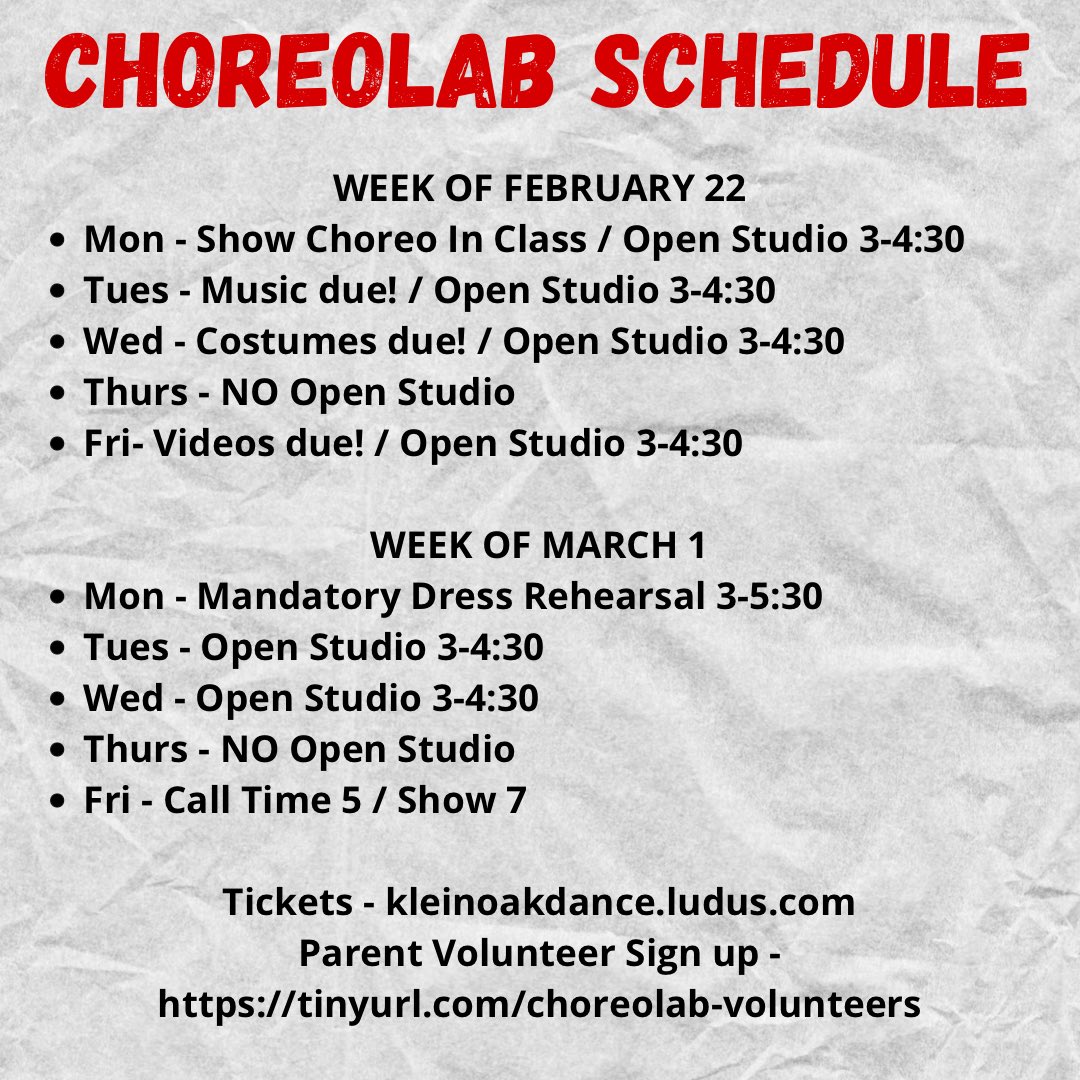 Klein Oak Dance (@kleinoakdance) on Twitter photo 