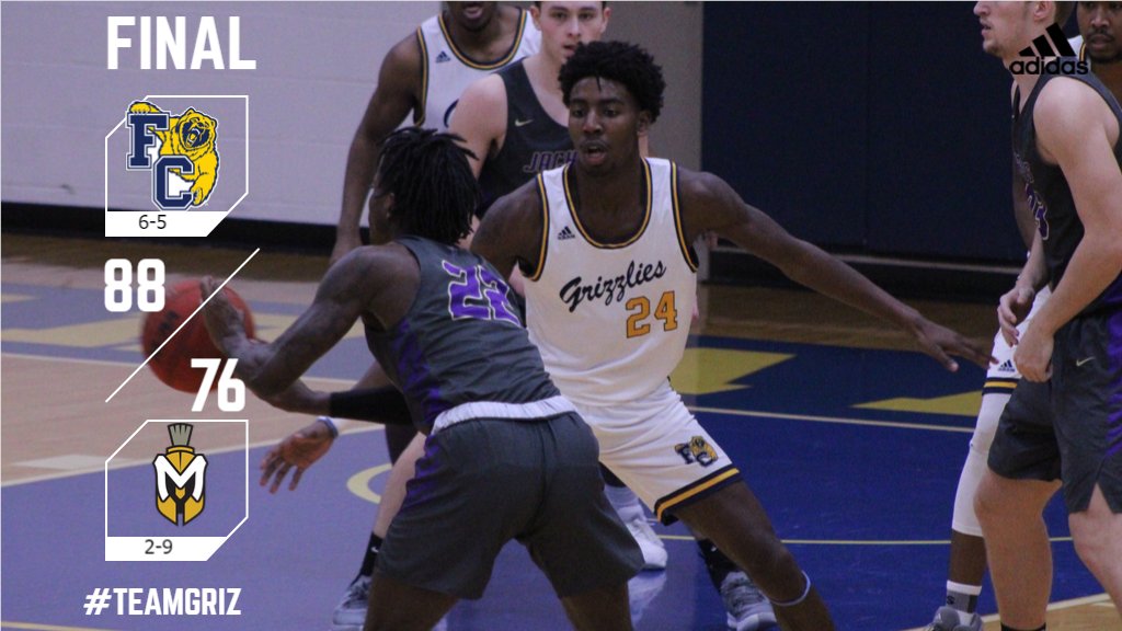 MBB | #TeamGriz closes out their road schedule with a win over Manchester! Ty Wright leads #TeamGriz with a career-high 20 points and five players in total hit double figures in an 88-76 win. 

The regular season ends tomorrow with a rematch between the two teams in Franklin.