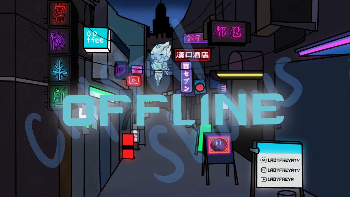 crystalshdws's tweet image. wanted to show off some new overlays and an emote i made for @LadyFreyaTV !
#supforce #procreate #twitchart