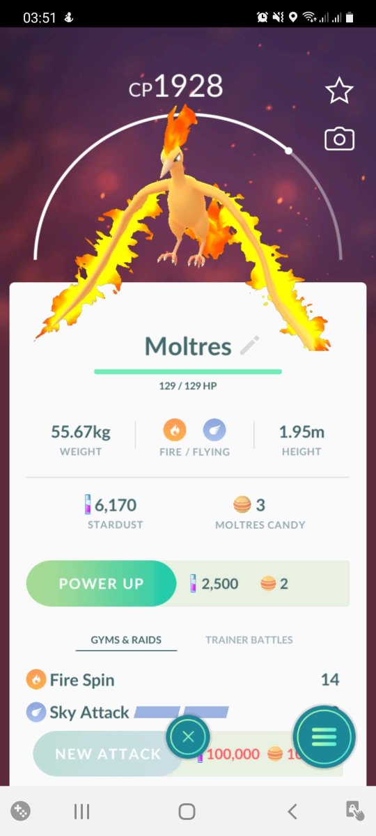 Chuchi_____'s tweet photo. Soo obsessed with pogo atm. Just got my moltres😍😍😍😍#PokemonGoRaids @PokeRaidApp #PokeRaidApp https://t.co/C075n0F26T