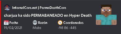 HyperdeathSMP's tweet photo. caen y caen y caen

charjua ha sido hyperbaneado... https://t.co/LMRbo6LtPV