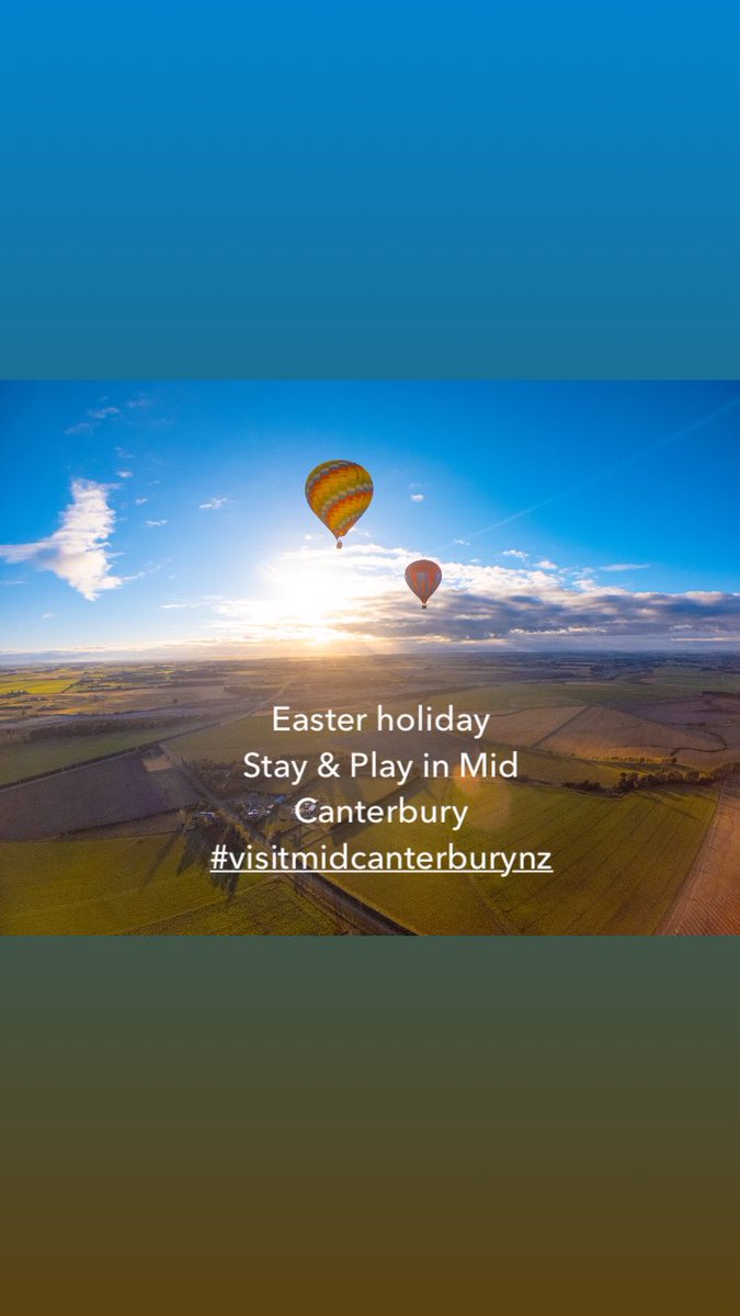 CanterburyMid's tweet photo. What are you doing for the Easter break? Come stay & play in Mid Canterbury #visitmidcanterburynz #explorechc https://t.co/RoyJS5UIoo