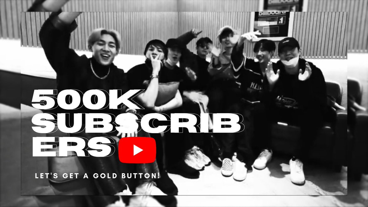 kissdatbam's tweet photo. 📢 500k subs already! For those who haven't subscribed to  #GOT7's new YT channel, let's do it now!

https://t.co/OngMDDRS40

#GOT7_encore
#GOT7 @GOT7Official 
#BamBam @BamBam1A https://t.co/iWkAzRoS3S