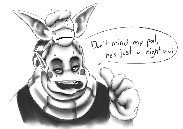 SomeFandomFan's tweet photo. I assume he reads all night #SmallNorm #BigNorm #CrashBandicoot #Art https://t.co/5S6LZiQnyU