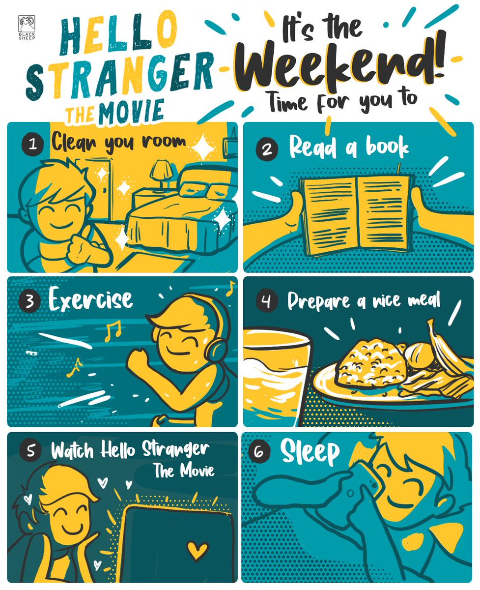 ofc_iwant's tweet image. It's the weekend! How are you spending your time today? ☀️
If you wanna treat yourself or your loved one with #HelloStrangerTheMovie, just visit the iWantTFC website or mobile app to get your tickets! bit.ly/TWiWantTFC_HSTM

Distributed by CINEXPRESS. 
@Black_SheepPH