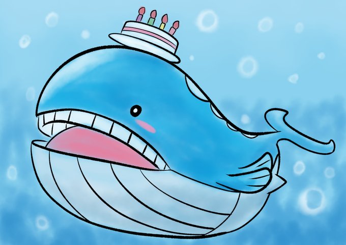 ホエルコにきめたのtwitterイラスト検索結果