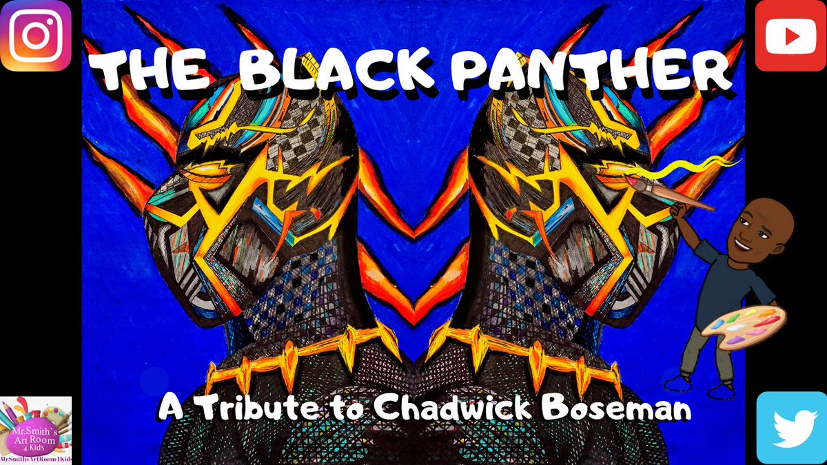 Chadwick Boseman Tribute How to Draw The Black Panther  #shorts #Youtubeshorts https://t.co/rShxCoz8z4 https://t.co/mySCsSIkiP