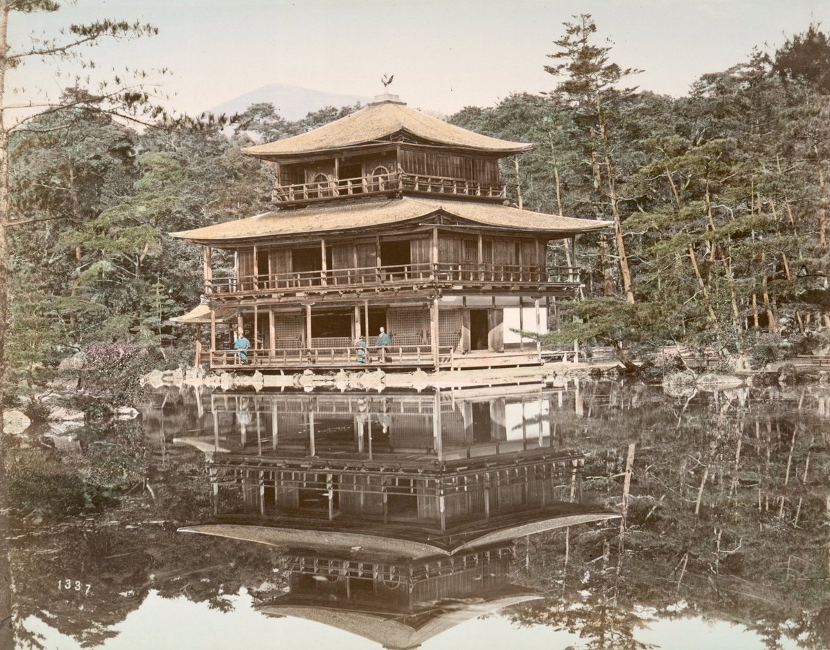 明治時代初期の金閣寺 清水寺などの超レア写真 焼失前金閣寺が貴重 街は まだ江戸時代の世界 るろ剣京都編 そのもの Togetter