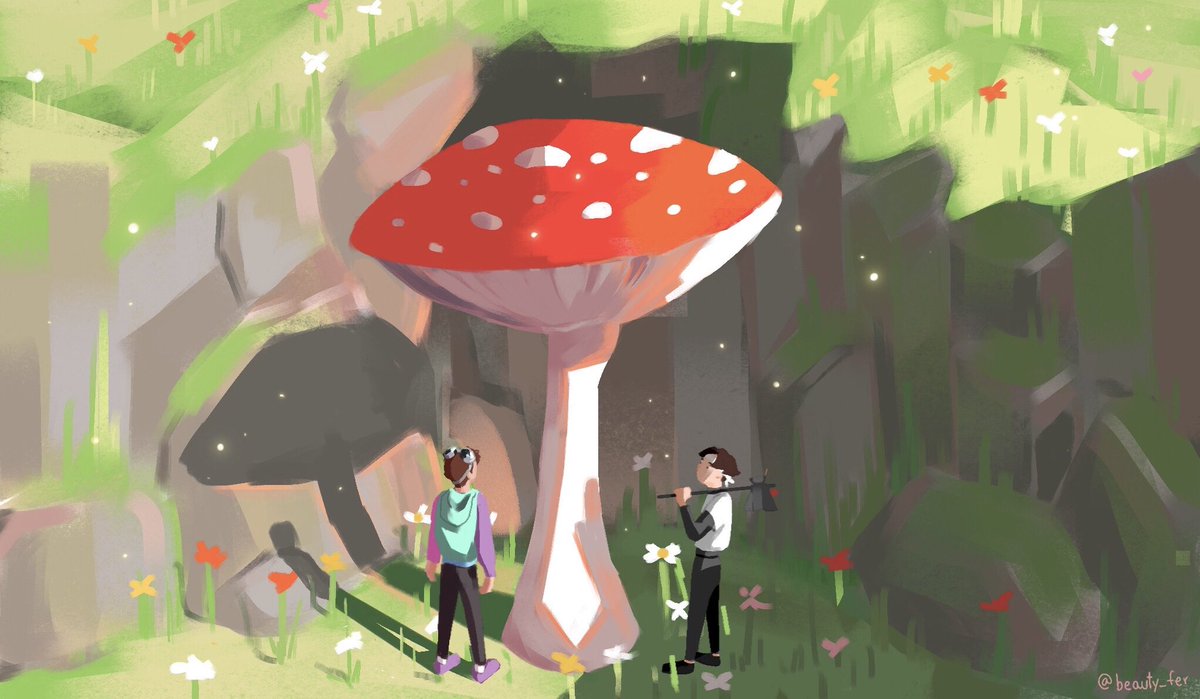 picture Kinoko Kingdom Dream Smp Fanart origin of kinoko kingdom bg practice