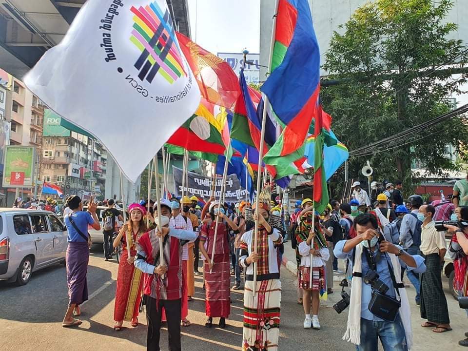 ChawHtetHtetOo1's tweet photo. Today, the 20th anniversary of Chin National Day, which falls on February 20, a multi-ethnic Chin protest group of 27 ethnic groups is gathering in Myay Ni Gone and marching to the Japanese Embassy.
WE NEED CRPH
#WhatsHappeningInMyanmar 
#Feb20Coup https://t.co/oDSBdeLABs
