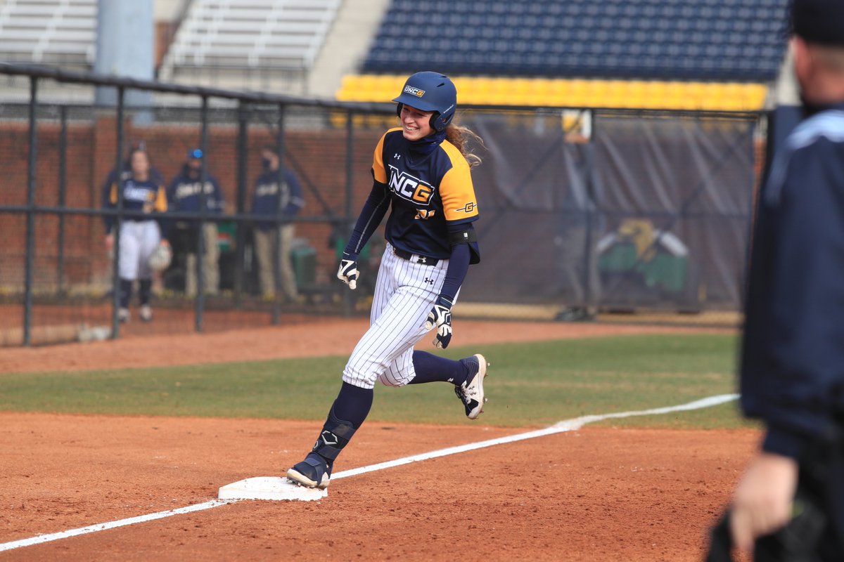 That back to back feeling. Kayleigh Willis and Jordan Gontram. Great to be back playing softball.