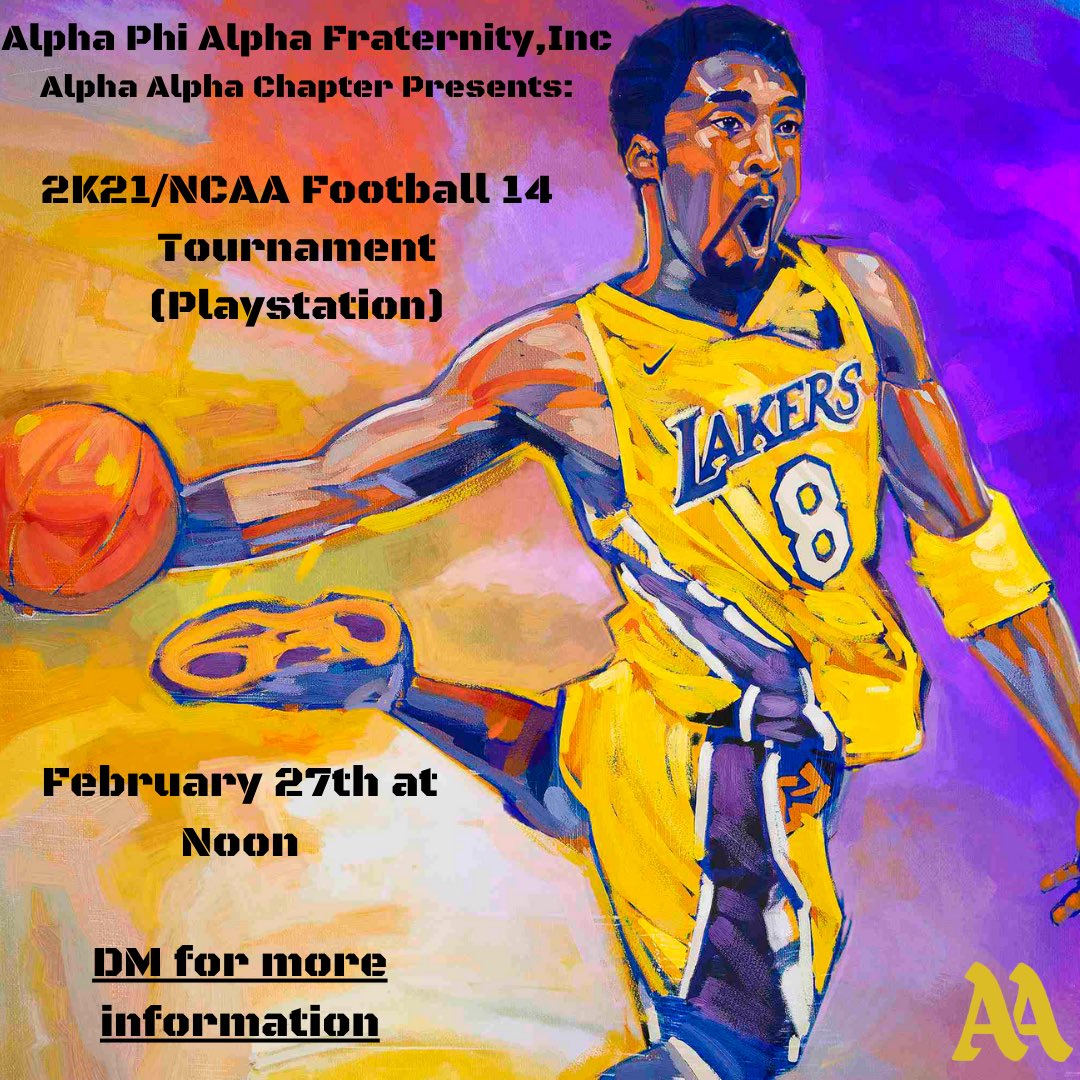 Let’s see who really is the best ! Join the Brothers for our 2K/NCAA 14 Football tournament on February 27th at noon 🎮 for a chance to win a prize &amp; bragging rights‼️Sign up by February 25 with the link in our bio! DM us if you have any questions 🤙🏽