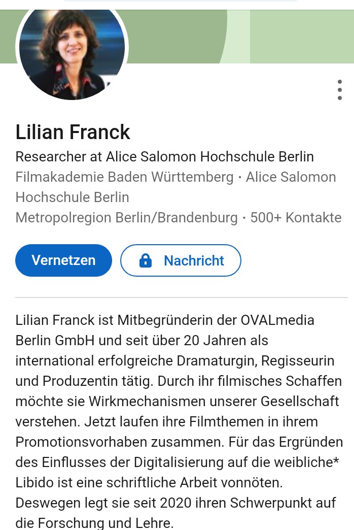su_kunst's tweet photo. Lilian #Franck u. Robert #Cibis sind Filmproduzenten u. Gründer von #OVALmedia. Beide studierten an der Filmakademie Baden-Württenberg. https://t.co/0S420OfOMw
