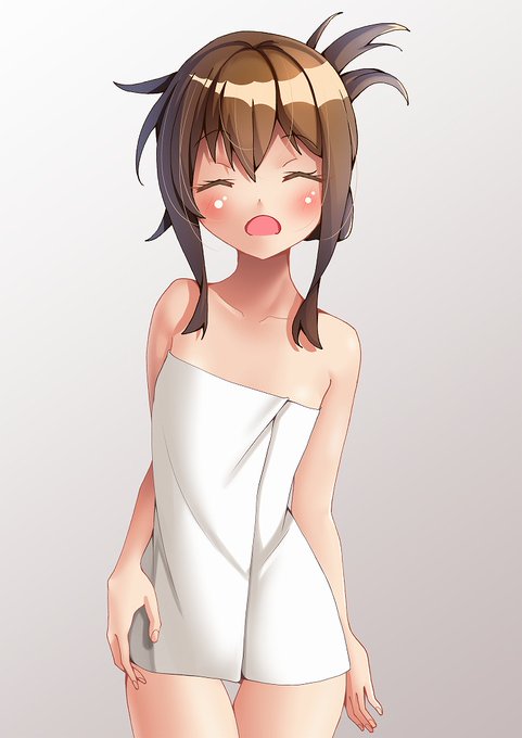 #艦これ 
電ちゃん描きました～～～ 