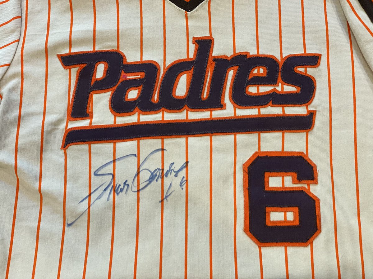 LobShots's tweet photo. I simply couldn’t resist. My white whale. The mother of all Padres prototype uniforms has a new home. The ProtoFriar custom hat, and the original jersey... united at last. 😍⚾️ https://t.co/kJzDud3TNR